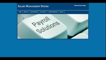 Salary Management System | PHP and MySQL Project Source Code | PHP MySQL CRUD Project