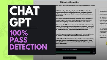 How to Make UNDETECTABLE AI Content and Pass AI Detection 100%