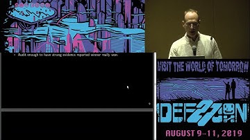 Dr Philip Stark - Trustworthy Elections Evidence and Dispute Resolution - DEF CON 27 Voting Village