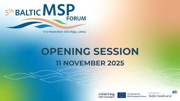 5th Baltic MSP Forum: Opening session