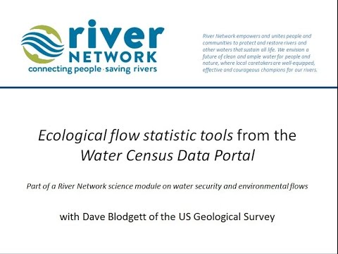 RN Science Module: Accessing Flow Data and Statistics from the USGS Water Census Portal