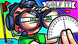 Golf It Funny Moments - Aiming for Secret Holes!! (50 Hole-in-one Map)