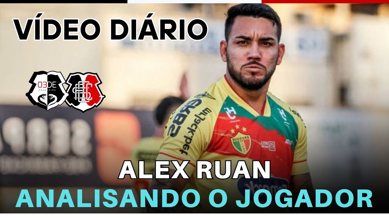 🚨 LATERAL ALEX RUAN: ANÁLISE COMPLETA DO JOGADOR! COMO ELE SE ENCAIXA ...