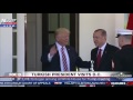 WATCH: President Trump Greets Turkish President Erdogan at White House Arrival (FNN)