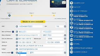 Comment demander une Carte EDAHABIA ?