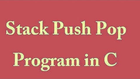 Stack push and pop operations in c program 💯 | #viral #shorts   #viralvideo #datastructures