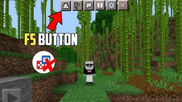 F5 Button Mod for Minecraft PE || Minecraft 1.19 mods Hindi YETI OP