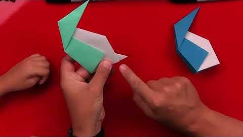 How To Fold An Origami Penguin
