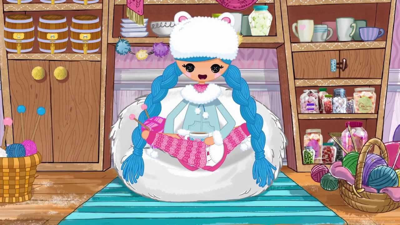 Lalaloopsy Blue Silly Hair Mittens Fluff 'n' Stuff - wide 5