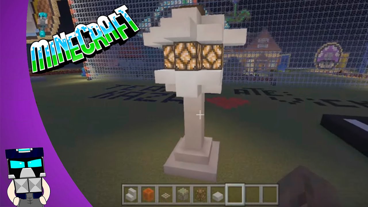 Como hacer una Lampara Automatica en Minecraft 