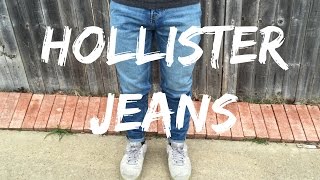 hollister jeans mens slim straight