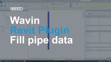 Wavin Revit Plugin - Fill pipe data