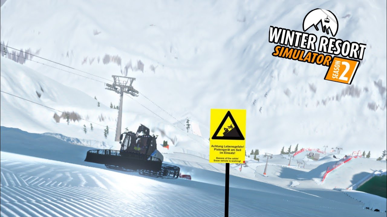 Winter Resort Simulator 2 🇮🇹 / Der Leitwolf ist unterwegs ~ Obere Böden + Karjoch in Pfelders