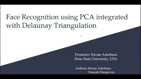 Face Recognition using PCA Integrated with Delaunay Triangulation
