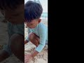 Main pasir bersama azka ❤️ #bali #uluwatu #pantai #anak