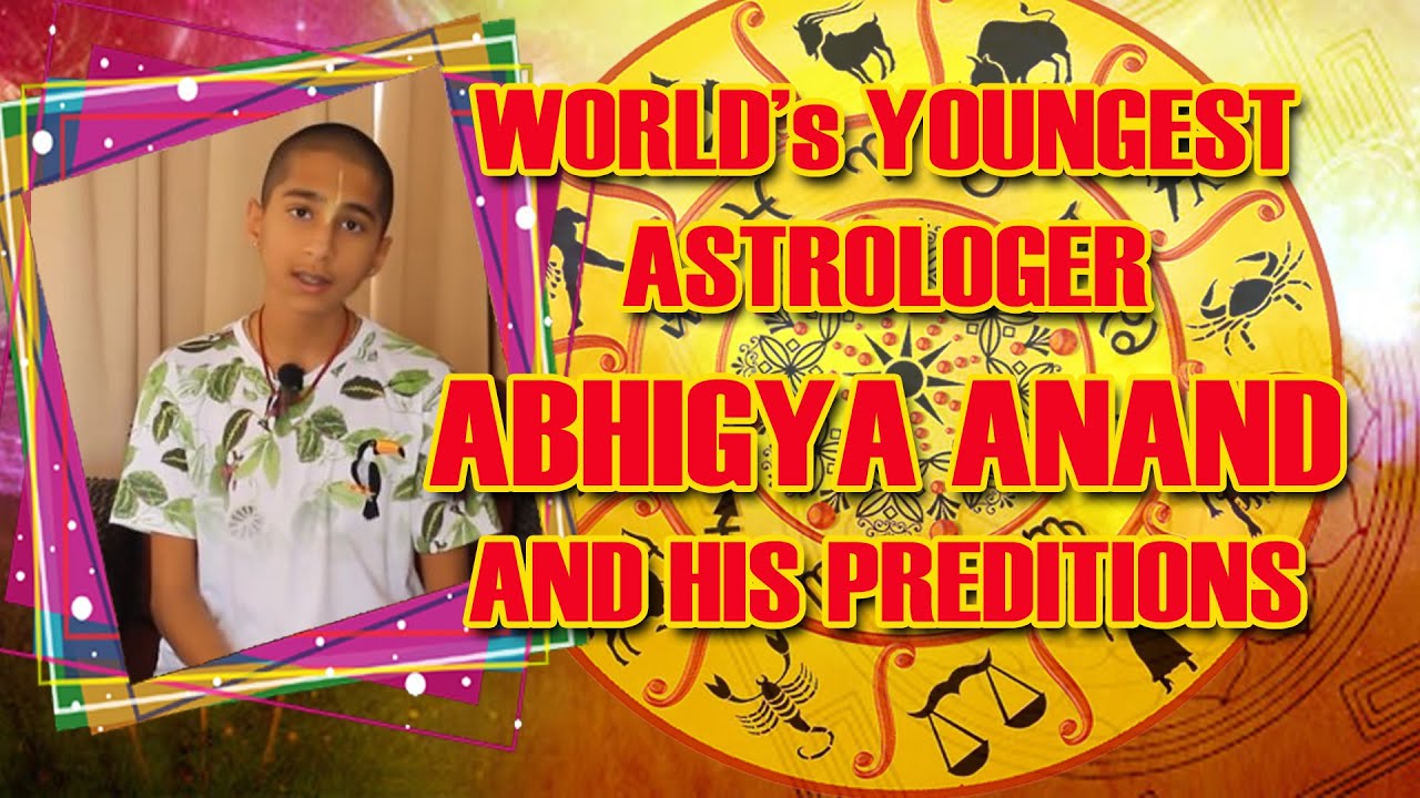 Abhigya Anand World's Youngest Astrologer Corona Virus COVID19