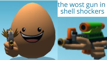shell shockers, but I have to use the worst gun