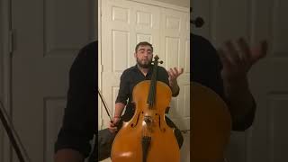 String Orchestra Cello Excerpt Tutorial