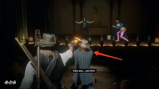 What Happens If Arthur Shoots The Man Instead Of Magician? - RDR2