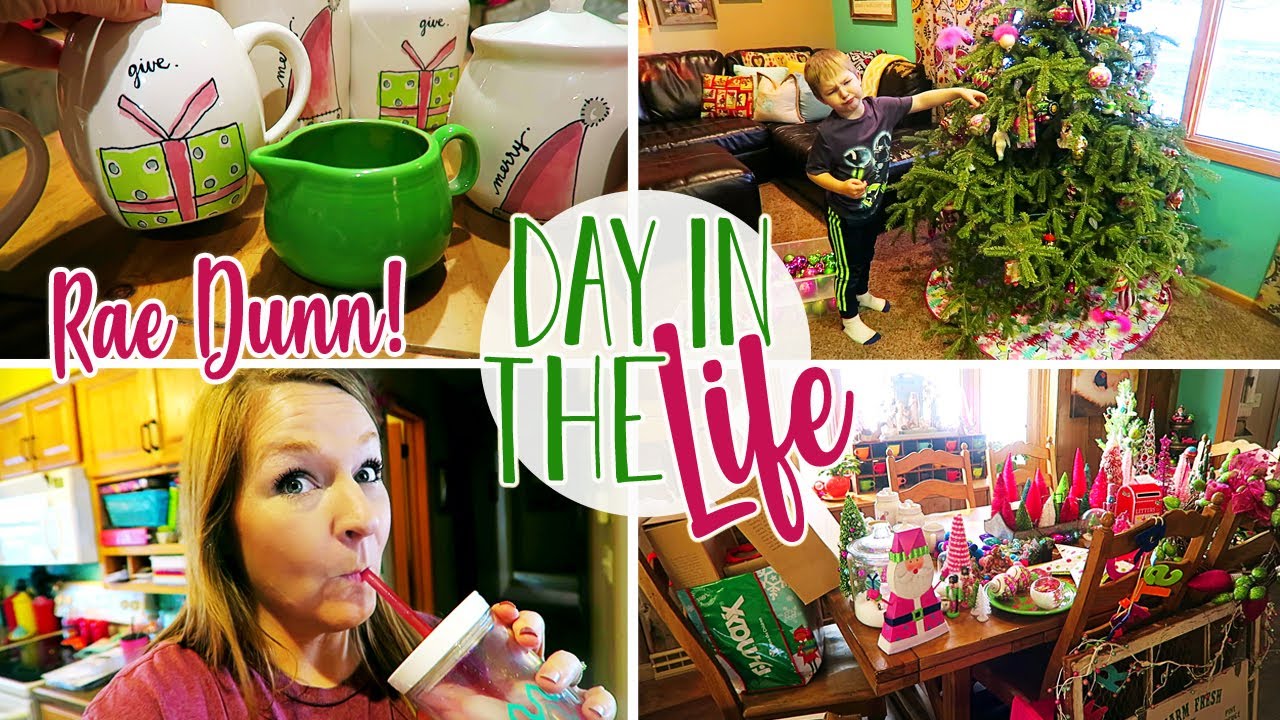 Day In The Life Of a Stay at Home Mom Vlog | Rae Dunn Haul