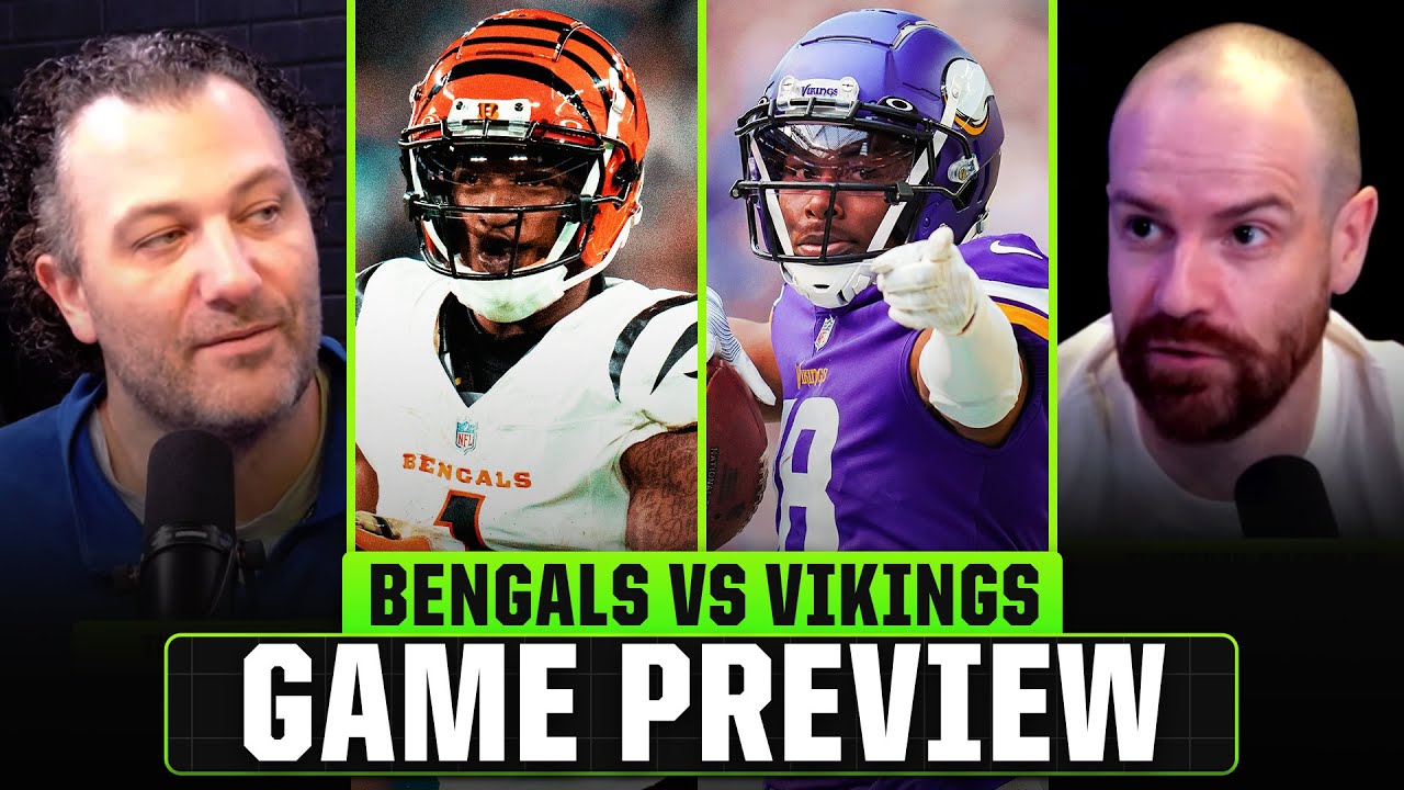 Bengals vs Vikings FULL Preview + Predictions YouTube