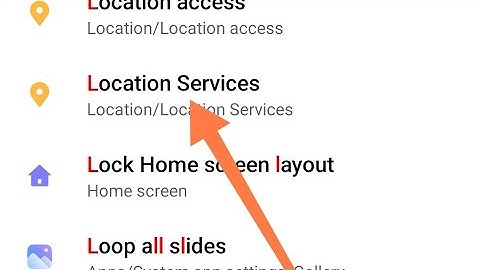 How to check location services in redmi note 7, location services settings