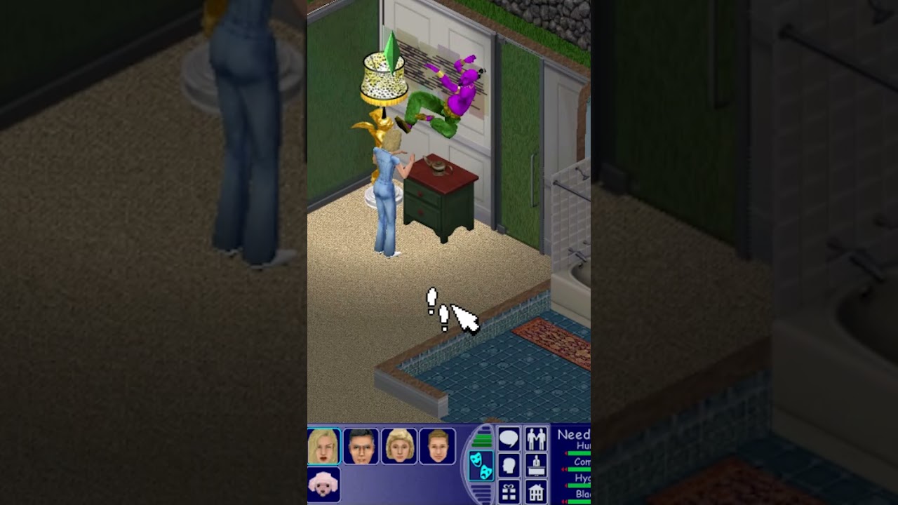 The Sims 1: Money or Love? (genie's lamp)