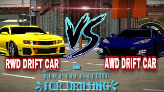 Which one is better AWD or RWD drifting car in car parking multiplayer