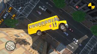 GTA 4 Crazy School Bus Crashes Ep.104 screenshot 1