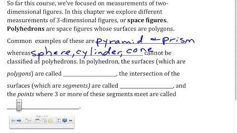 Cross Sections (Clickable) Lesson Video
