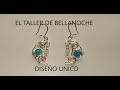 COMO HACER PENDIENTES DE LUNA DE FILIGRANA NBEADS-HOW TO MAKE FILIGREE MOON EARRINGS