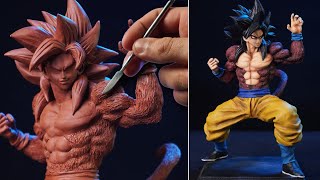 Sculpting GOKU Super Saiyajin 4 | Dragon Ball GT
