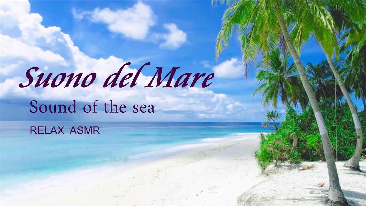 Suono del mare rilassante, suono delle onde, per la meditazione, per ...