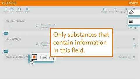 New.Reaxys Query builder - Query builer
