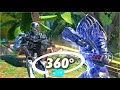 TERMINATOR VS PREDATOR 360° 3D Fortnite - Who will win?