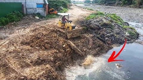 Ep26.Next Level,Building New Road Bulldozer Push Soil Filli Width Road To Protect Do Not Landslides