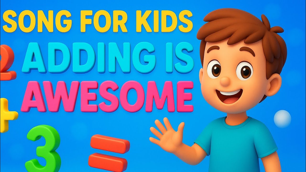 Adding Is Awesome! | Fun Addition Song for Kids | Learn Math for ...