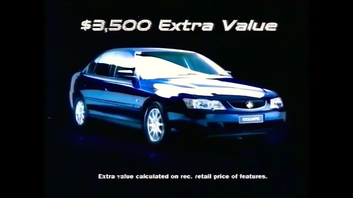 (GW Special) (Australia) 2003 Holden Commodore Equipe Commercial