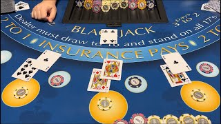 Blackjack | $450,000 Buy In | EPIC HIGH LIMIT ROOM WIN! GETTING DOUBLE BLACKJACK & PERFECT PAIRS!