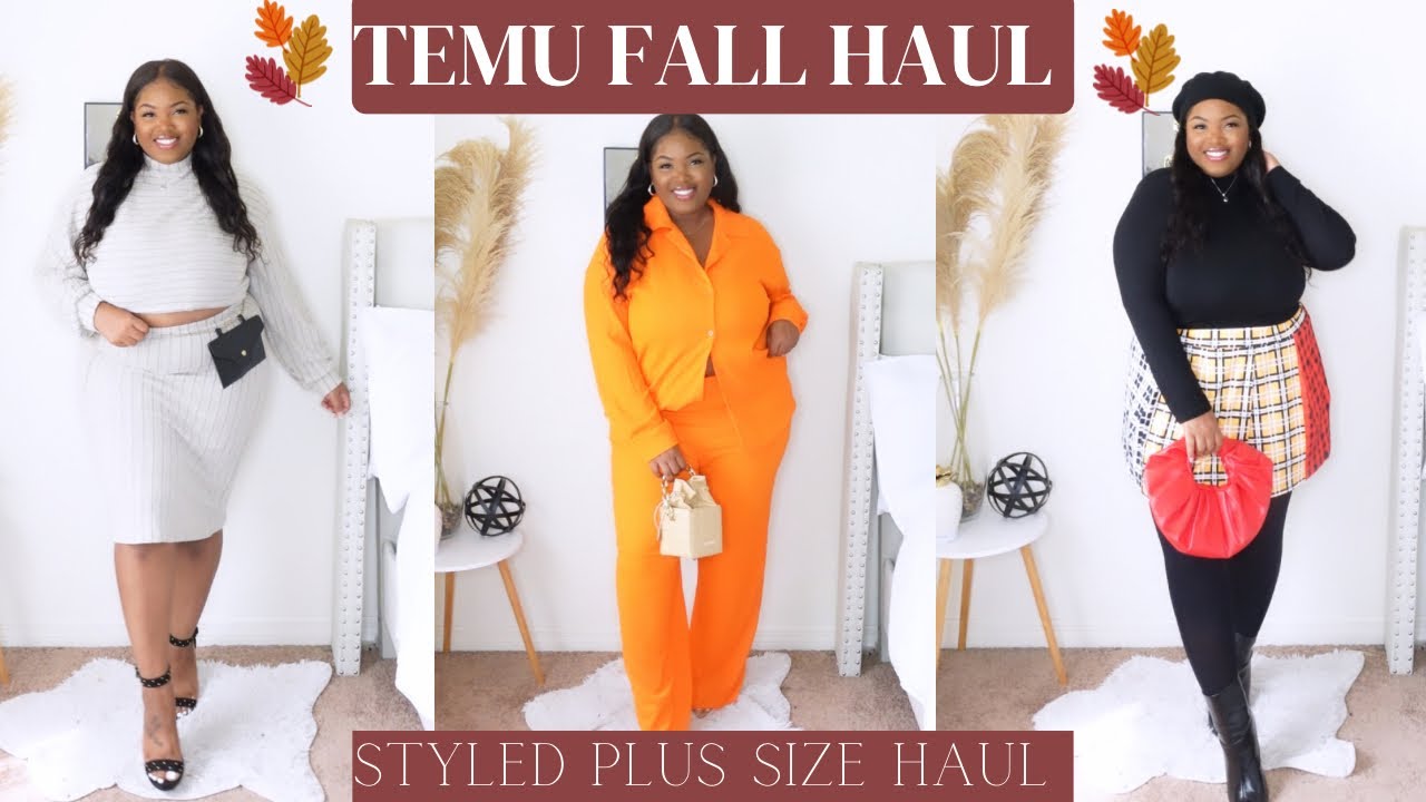 UNDER $22 TEMU FALL TRY ON HAUL, STYLED