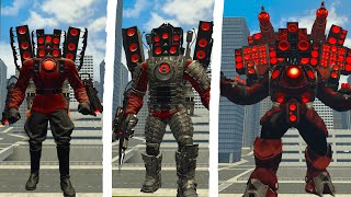 EVOLUTION OF SUPER UPGRADED TITAN SPEAKERMAN-skibidi toulet in garry's mod