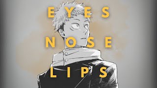 Yuuji Itadori - Eyes Nose Lips Ai Cover