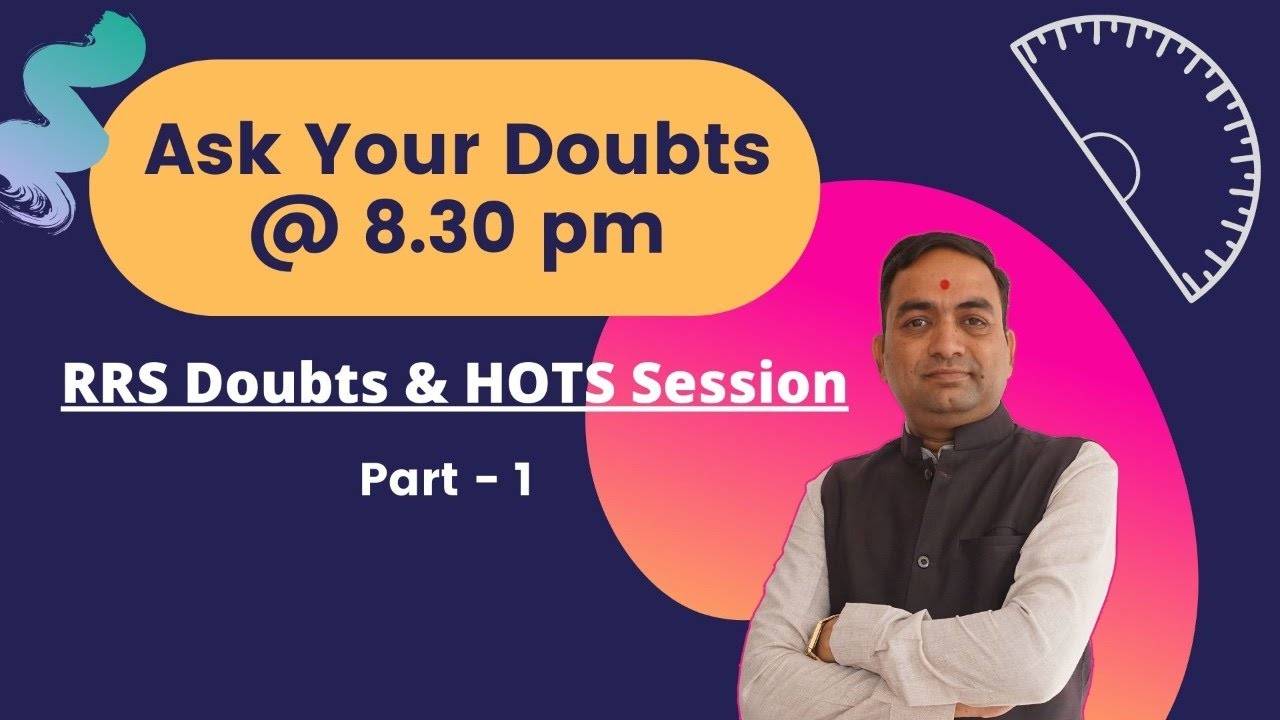 RRS Doubt Session & HOTS | Class 10th Part -1 - YouTube
