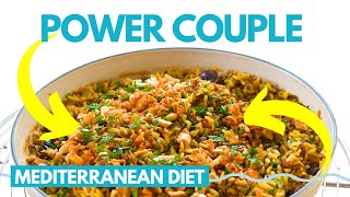 Persian Rice &amp; Lentils | Mediterranean Diet Dinner Recipe