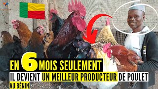 ☑️Un Enseignent DEVIENT MEILLEUR éleveur DE POULET GOLIATH et POULET LOCAL (élevage de poulet local)