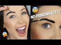 TESTING PEEL BROW TATTOO ?? OMG 👀 🤔 Does it work though.... ??