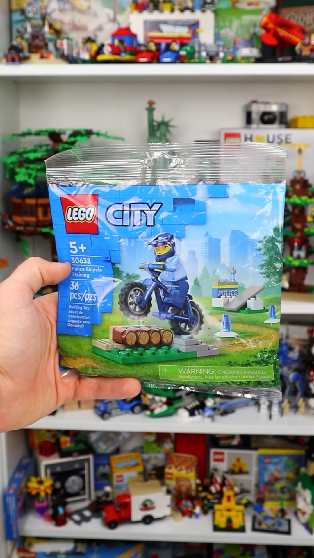 LEGO City Police Training Bike, 30638 | Minibuild Monday # 57