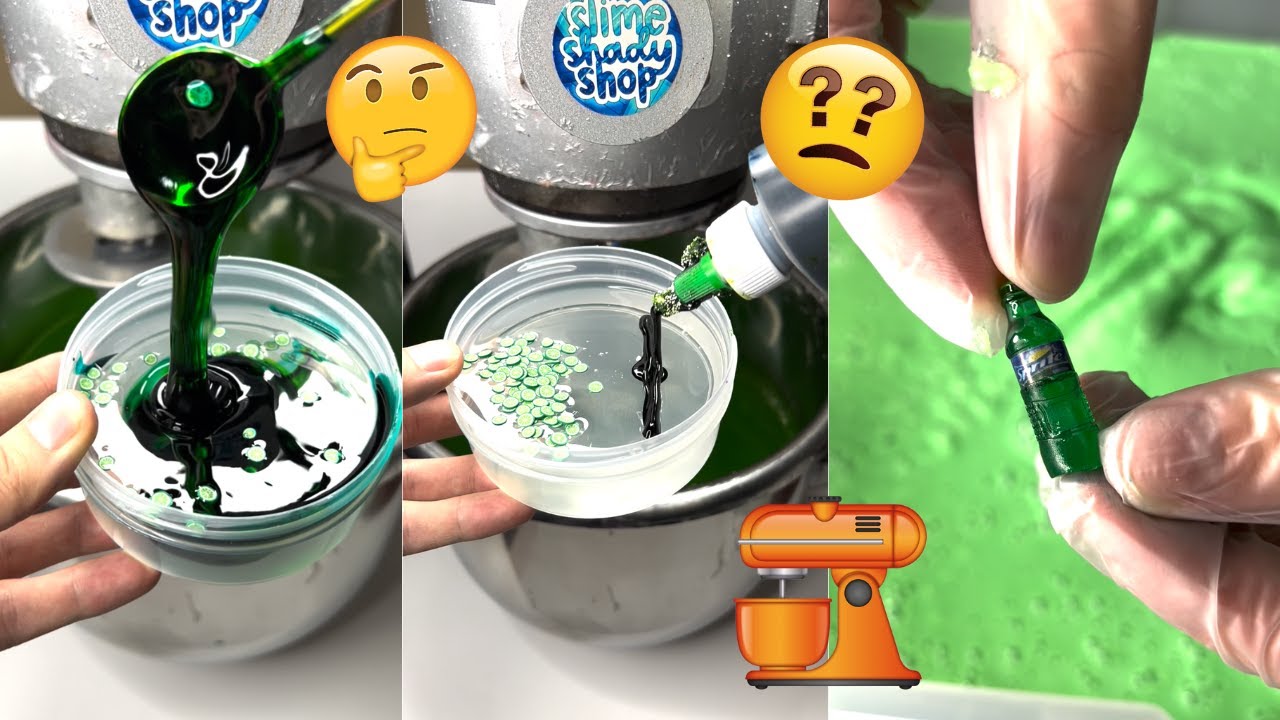 SLIME MIXING MACHINE??? 🫦 YouTube