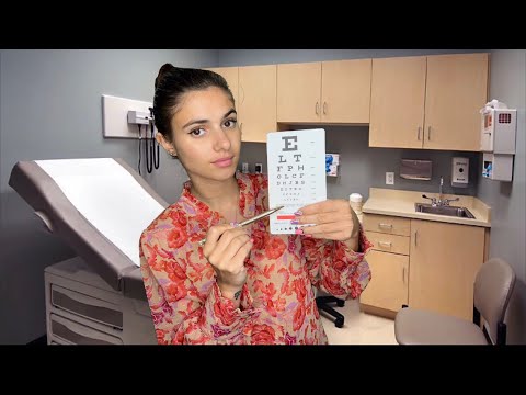[ASMR RP] EXAMEN DES YEUX |TESTS ( RODE MICRO)