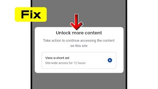 How To Remove Unlock More Content In Chrome | Unlock More Content Turn Off/Disable/Remove (Chrome)